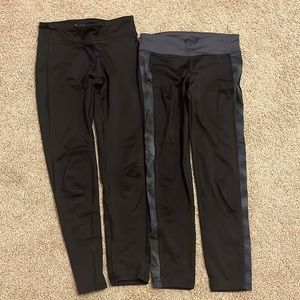 2 pairs leggings bundle old navy size 8